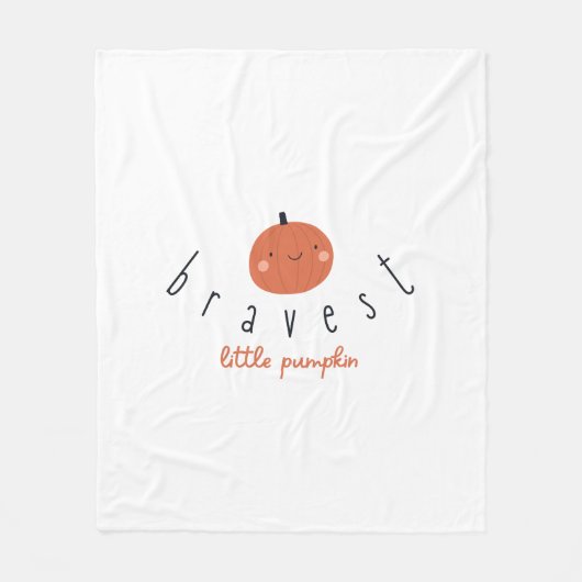 tapferste Kürbiskröten Fleece Blanket (Vorderseite)