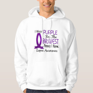 Tapferste Person kenne ich Lupus Hoodie