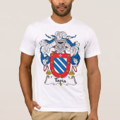 Tapia Familienwappen T-Shirt (Vorderseite)