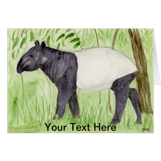 Tapir (Vorderseite (Horizontal))