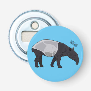 Tapir-Cartoon-Abbildung Flaschenöffner