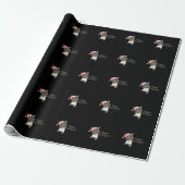 Tapir Christmas Tapire Winter Geschenkpapier (Ungerollt)