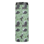 Tapir Family Dinner in Green Thermosbecher (Rückseite)