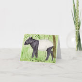 Tapir Karte (Vorderseite)