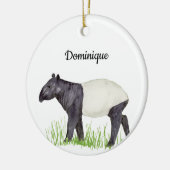 Tapir Keramik Ornament (Links)