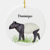 Tapir Keramik Ornament (Hinten)