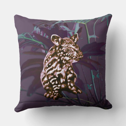 Tapir-Kissen Kissen (Rückseite)