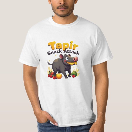 Tapir Lovers - Geschenk T-Shirt (Vorderseite)