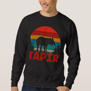 Tapir Mammal from South America Wildlife Sweatshirt