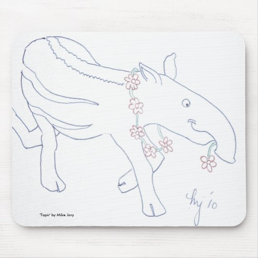 Tapir Mousepad (Vorne)