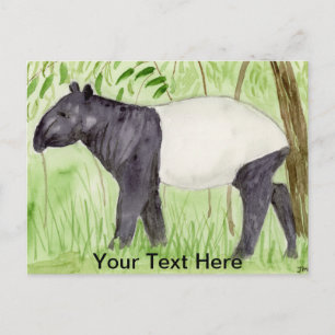 Tapir Postkarte
