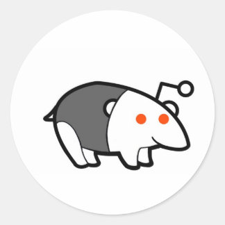Tapir Runder Aufkleber