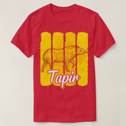 Tapir T-Shirt (Design vorne)
