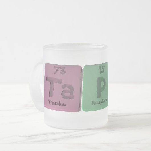 Tapir-Ta-P-Ir-Tantalum-Phosphorus-Iridium.png Mattglastasse (Vorderseite Links)