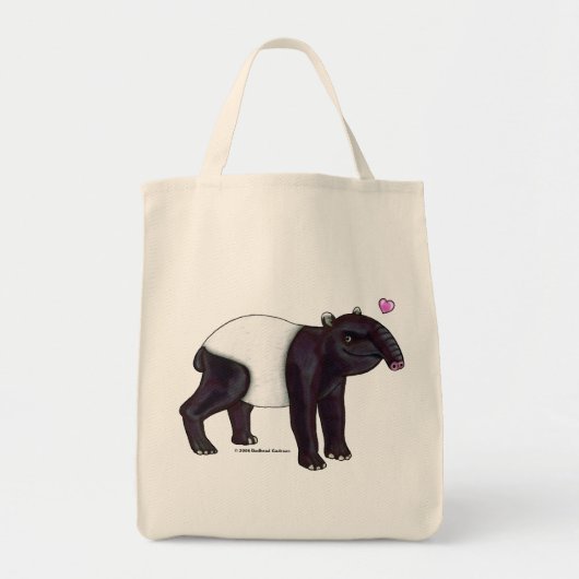 Tapir Will Hugges Light Bags Tragetasche (Vorne)