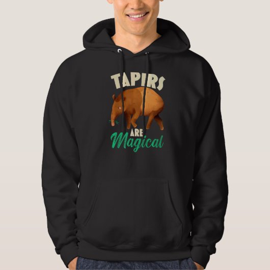 Tapire sind Zaubertiere Hoodie (Vorderseite)