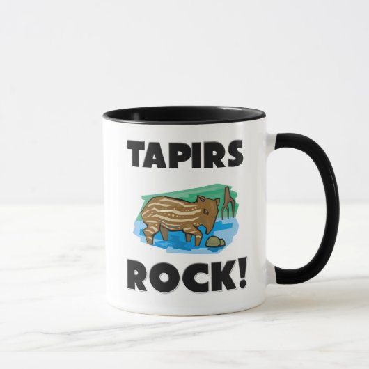 Tapirs-Felsen Tasse (Rechts)