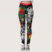 Tapis de fleurs au coquelicot leggings (Vorderseite)