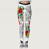 Tapis de fleurs au coquelicot leggings (Vorderseite)