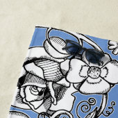 Tapis de fleurs au coquelicot strandtuch (Beispiel)