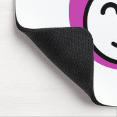 Tapis de souris (Blanc) Mousepad (Ecke)