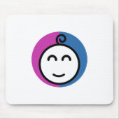 Tapis de souris (Blanc) Mousepad (Vorne)