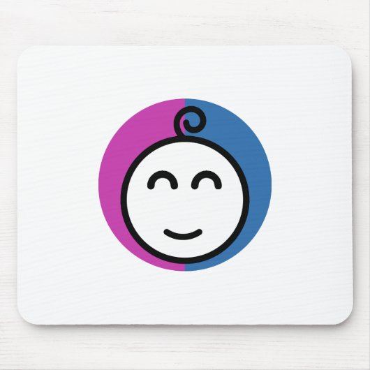 Tapis de souris (Blanc) Mousepad (Vorne)