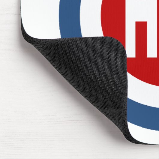 Tapis de souris blanc OHIO Mousepad (Ecke)