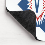 Tapis de souris blanc SOLEILS VIRGINIA Mousepad (Ecke)