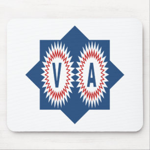 Tapis de souris blanc SOLEILS VIRGINIA Mousepad