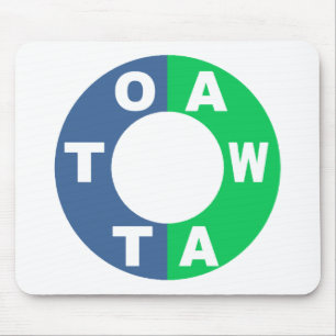 Tapis de souris blanc Top design OTTAWA Mousepad