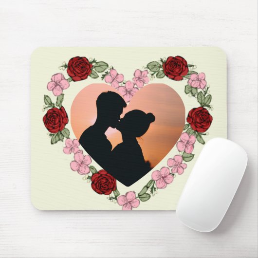 Tapis De Souris Bring a Touch of Romance Mousepad (Mit Mouse)