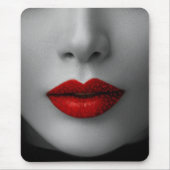 Tapis De Souris Red Lips Mousepad (Vorne)