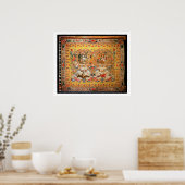 Tapisserie, 1720er (textil) poster (Küche)