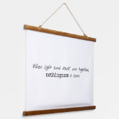 Tapisserie aus hellem und dunklem Holz Wandteppich Mit Holzrahmen (Gewinkelt)