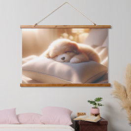 Tapisserie aus Holz, aufgehängt, Foto hinzufügen Wandteppich Mit Holzrahmen