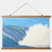 Tapisserie aus Holz, die auf der langen Fahrt surf Wandteppich Mit Holzrahmen (Vorderseite 3)