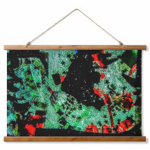 Tapisserie aus Holz gerecycelt Foto aus Kunststoff