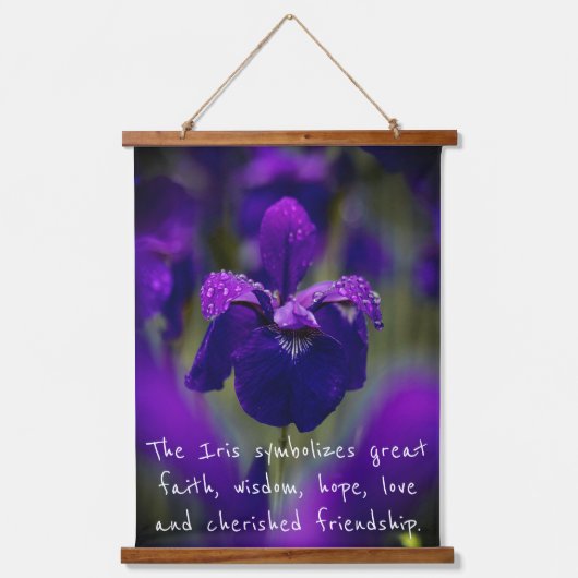 Tapisserie aus Holz mit Riesenrahmen Wandteppich Mit Holzrahmen (Vorderseite)