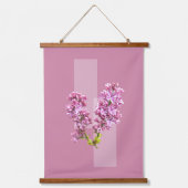 Tapisserie - Botanische Bilder Wandteppich Mit Holzrahmen (Vorderseite 2)