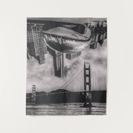 Tapisserie Chicagos San Francisco Wandteppich