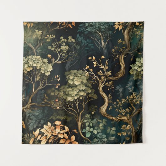 Tapisserie der Natur Wandteppich (Vorderseite)