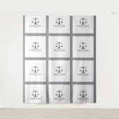 Tapisserie für kundenspezifische Firmenlogos - Ber Wandteppich (Vorderseite)