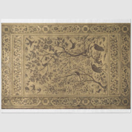 Tapisserie für Vögel und Wälder Seidenpapier