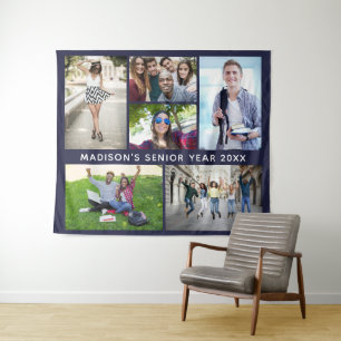Tapisserie IHRER FOTO-, TEXT- u. FARBgewohnheit Wandteppich