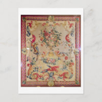 Tapisserie im frühen Rokoko-Stil mit Band und