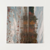 Tapisserie im Herbst Wandteppich (Vorderseite (Horizontal))