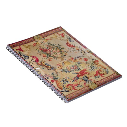 Tapisserie in der frühen Rokokoart mit strapwork Notizblock (Rechte Seite)