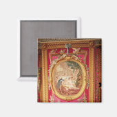 Tapisserie mit Bild von Cupid und Psyche Magnet (Vorderseite/Rückseite)