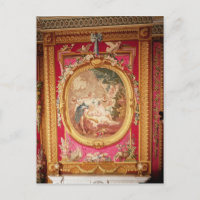 Tapisserie mit Bild von Cupid und Psyche